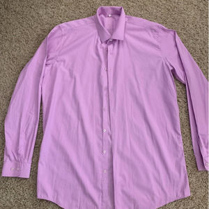 Vitarelli Men's Slim Fit Button Down- Size XL (17.5 or 36/37)